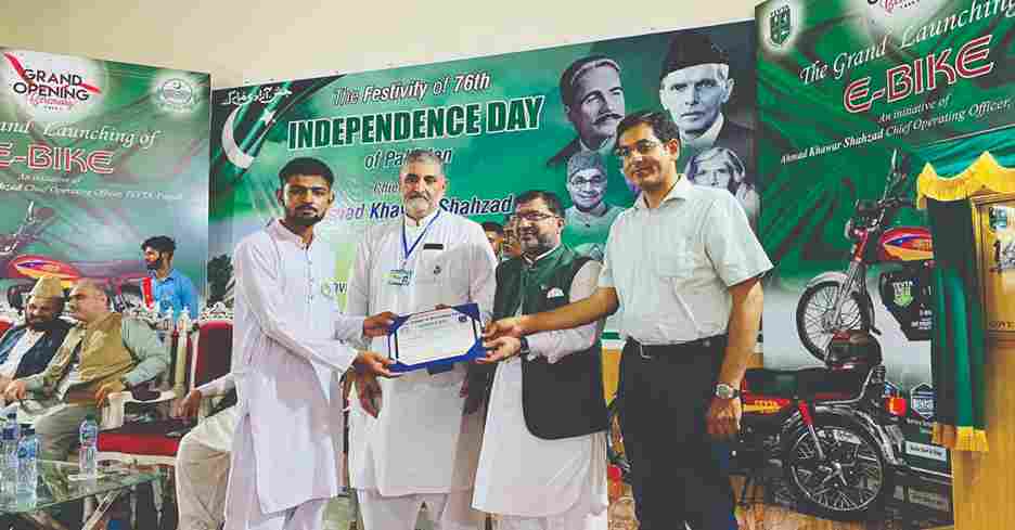 First E-Bike Sahiwal inauguration