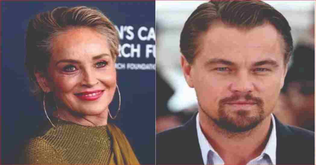 Leonardo DiCaprio and Sharon Stone