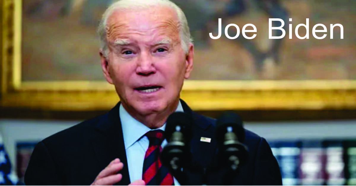 US president Joe Biden