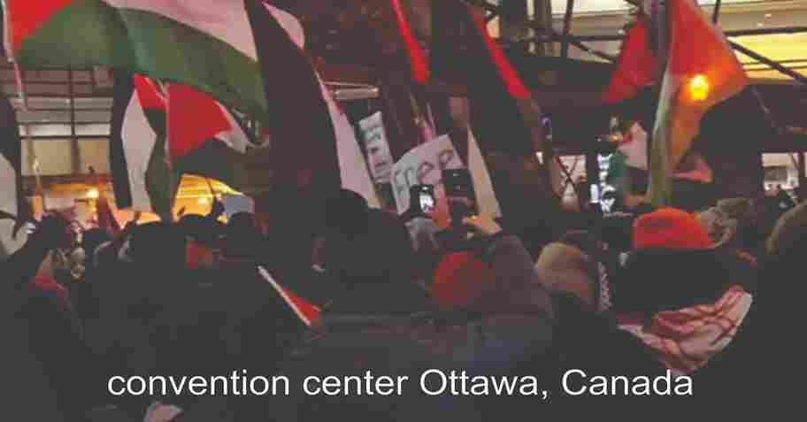 Protest for Palestine in Canada