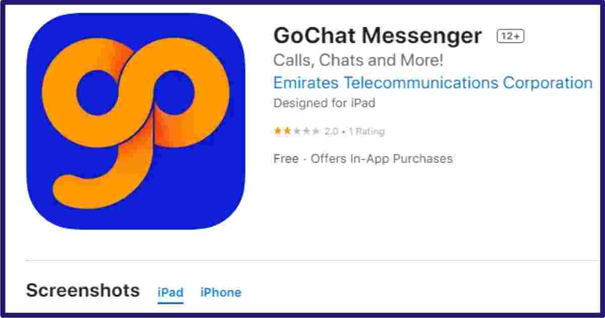 GoChat Messenger UAE