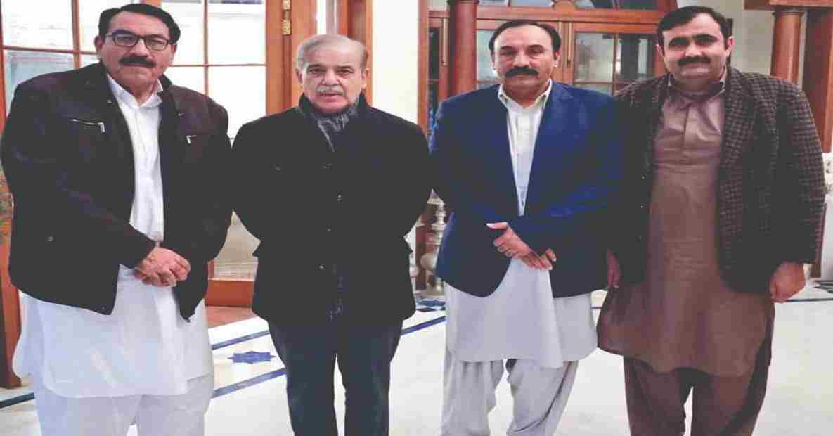 Ch Tufail Jutt with Shehbaz Sharif