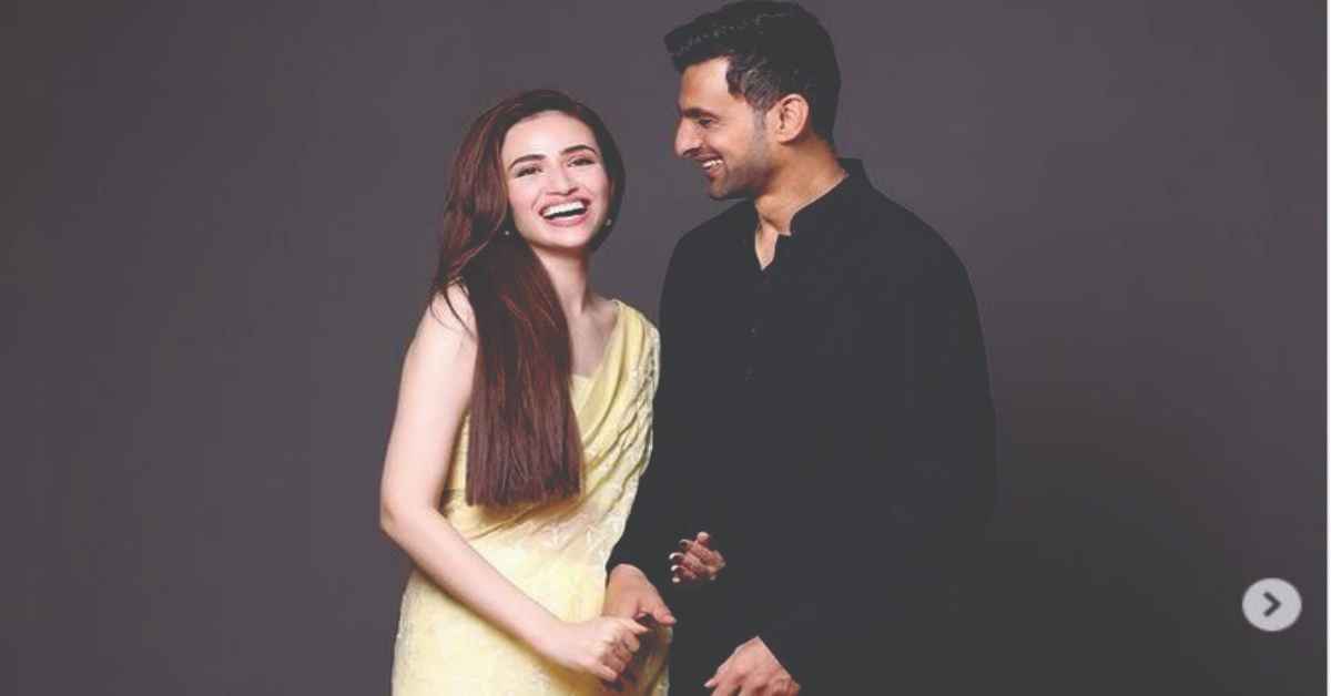 Sana javed and Shoaib Malik