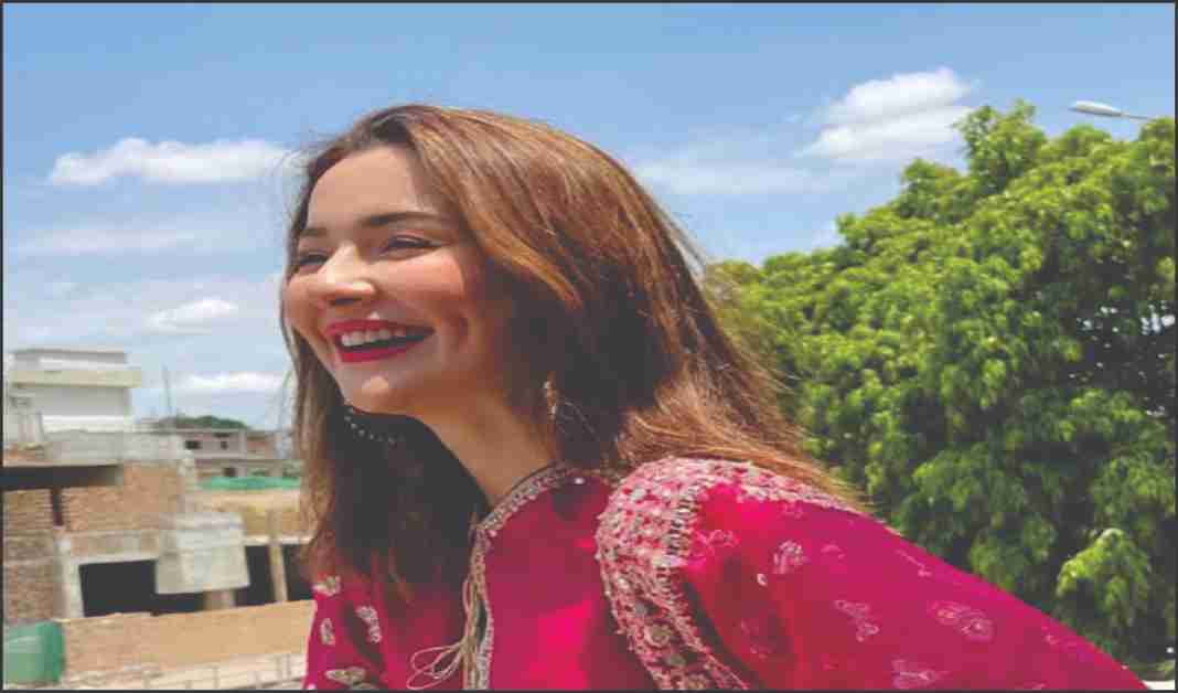 Actress Hania Aamir