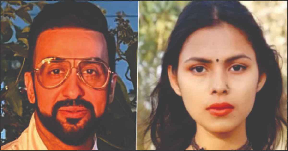 Businessman Raj Kundra and Riya Barde