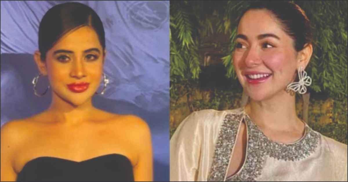 Actress Urfi Javed and Haina Aamir