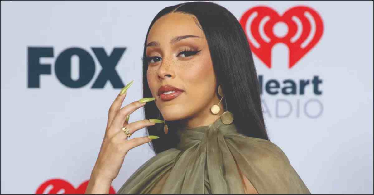 American rapper and singer Doja Cat