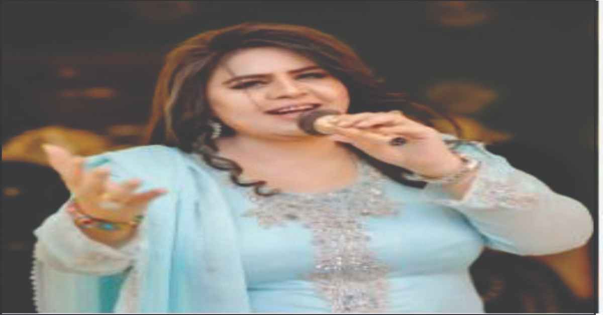 Singer Shazia Manzoor