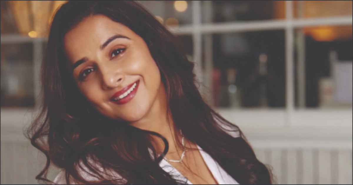 Indian actress Vidya Balan
