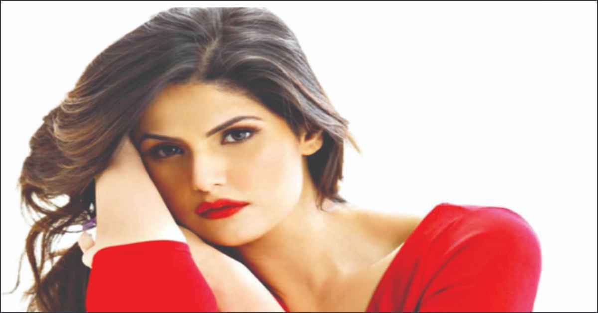 Indian actress Zareen Khan