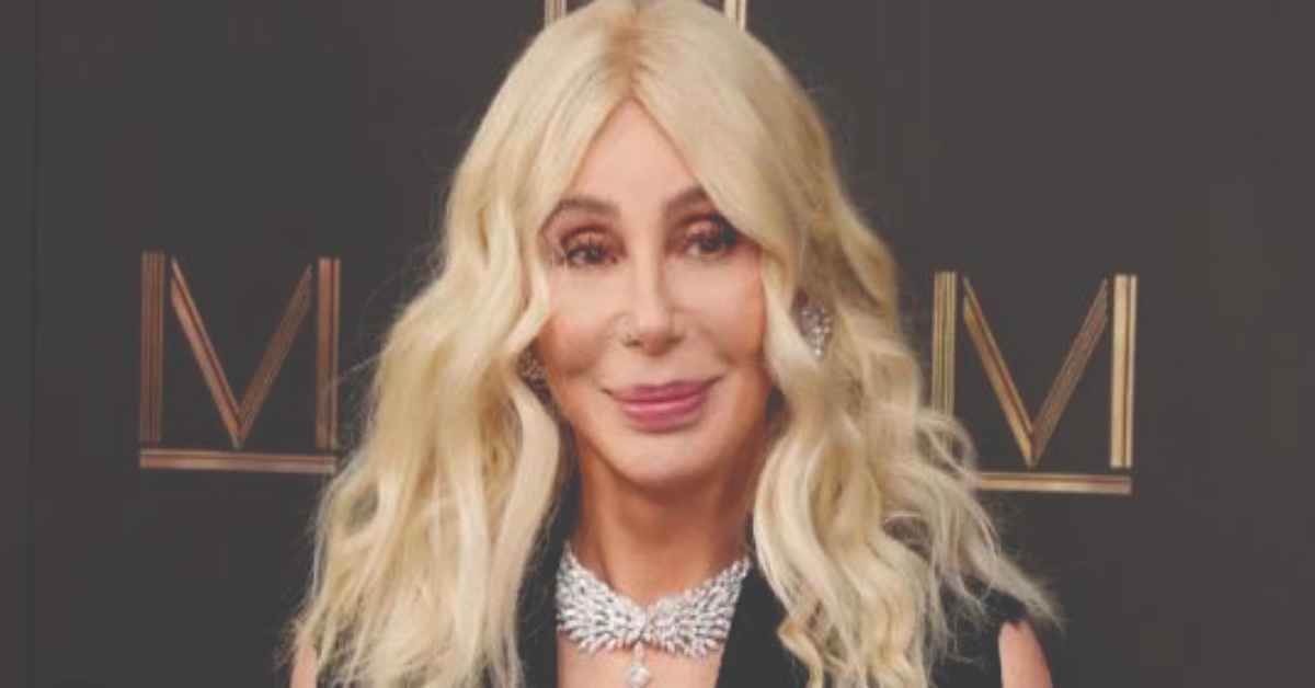 American singer and actress Cher
